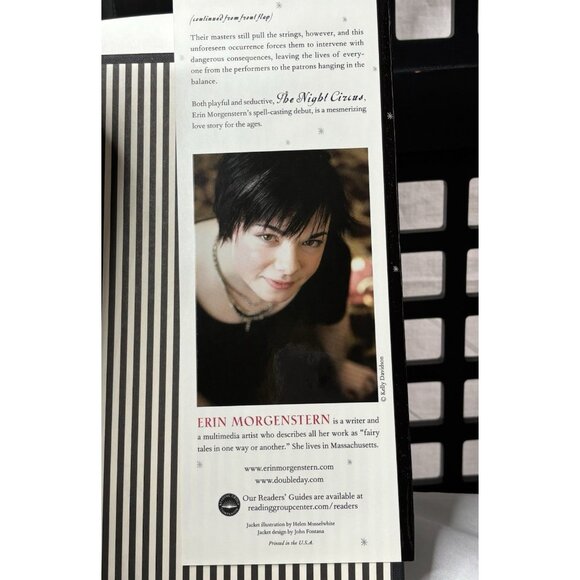 📚❤️ The Night Circus SIGNED Erin Morgenstern 1st Edition 1st Printing HC ❤️📚 - Picture 8 of 9